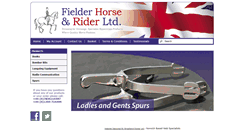 Desktop Screenshot of fielderhorseandrider.com